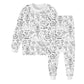 DIY tegneserie fargeleggbar pyjamas for barn
