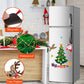 🎅 Julesalg 49% AVSLAG🎄 Jul 3D tegneserie magnetiske klistremerker!