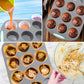 Silikon Kakeformer Sett for Enkel Baking