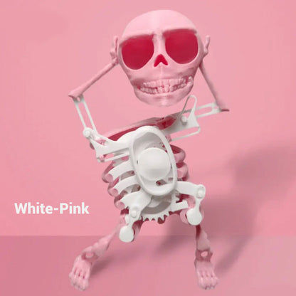 3D-printet dansende skjelett-dekorasjonsleke