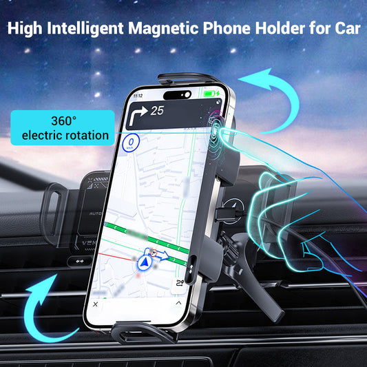 🔥2025 Ny ankomst🔥 Høy intelligent magnetisk telefonholder for bil