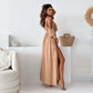 👗🌹 Elegant sexy V-hals-kjole for kvinner