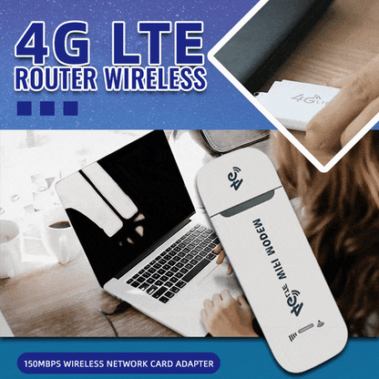 🔥4G LTE Router Wireless USB Mobile Broadband⚡ 150 Mbps trådløs nettverkskortadapter