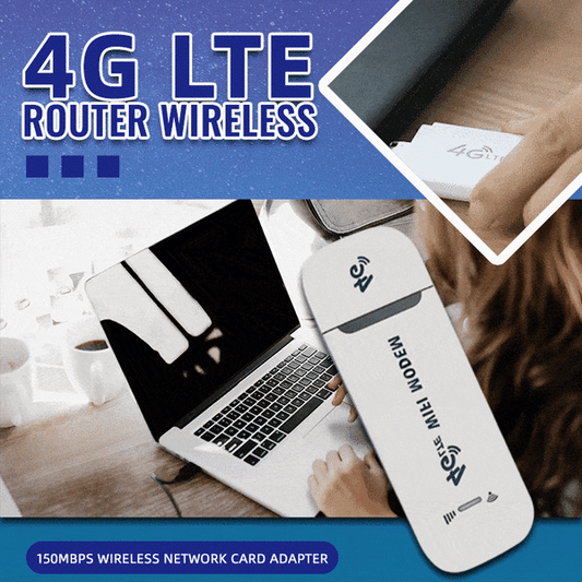 🔥4G LTE Router Wireless USB Mobile Broadband⚡ 150 Mbps trådløs nettverkskortadapter