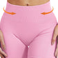 Yoga- og sykkelshorts med høy midje og hurtigttørkende passform