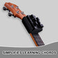 Ukulele akkordtrener med smarte fingersettingsknapper