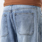 Løse, uformelle motejeans for menn