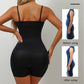 Sømløs body shaper for kvinner med avtagbar stropp
