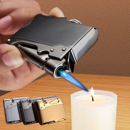 Påfyllbar lighter med blå flamme