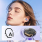 AI Translation Bluetooth-ørepropper med åpent øre og klips