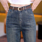 Allsidige, løse, rette jeans for dame