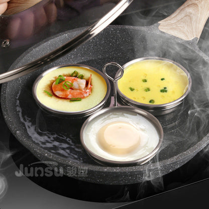 🎉 2026-tilbud — Over 14 000 solgt! 🍳 3-i-1 eggkoker i rustfritt stål – pocher, damp, stek – 304-stål, non-stick-belegg, én panne, uendelige frokostmuligheter ✨