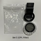 Clip-On polarisasjonsfilter for mobiltelefoner