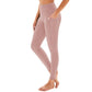 Høyt midjet rumpeløftende magekontroll Shaping Training Leggings med sidelomme