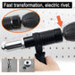 💥Hot Sale 49% RABATT💥 Profesjonelt naglepistoladaptersett med 4 stk forskjellige matchende dysebolter