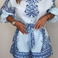 Dame sommer 2-dels sett – Skjorte + Shorts