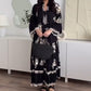💕Loose Fit Midi-kjole med volanger for kvinner