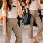 🔥2025 Nytt salg-49%OFF🔥Bukser med vide ben i stretchtwill