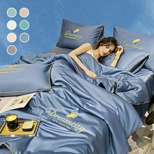🎁Gjør deg klar for Summer🛏️ Sommerlig enkel quilt av issilke❄️