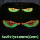 😈 (2 stk.) LED Devil Eyes-lys for frontrute på lastebil