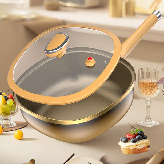 🍳[Titanium Extreme non-stick stekepanne] Revolusjon i kjøkkenet, enkel matlaging uten oljerøyk!
