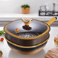 🍳[Titanium Extreme non-stick stekepanne] Revolusjon i kjøkkenet, enkel matlaging uten oljerøyk!