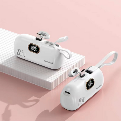 🔥5000mAh mini bærbar lader powerbank for telefon
