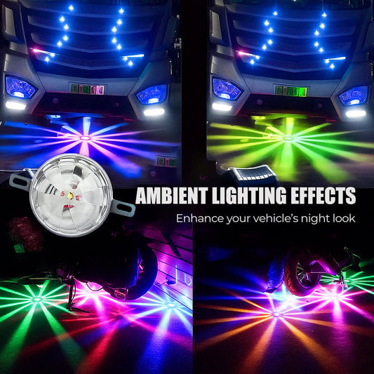 Universelle vanntette LED-chassislamper
