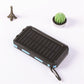 20000 mAh bærbar solcellelader med LED-lommelykt