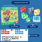 🎁5D Puslespill Pedagogisk Ansiktsskiftende Familiespill🧩