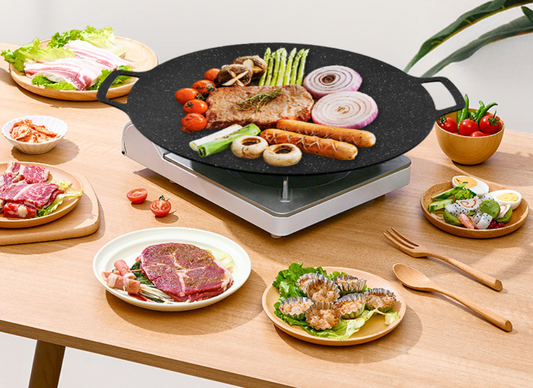 🍳Begrenset tidsrabatt🔥Multifunksjonell stekeplate med slippbelegg