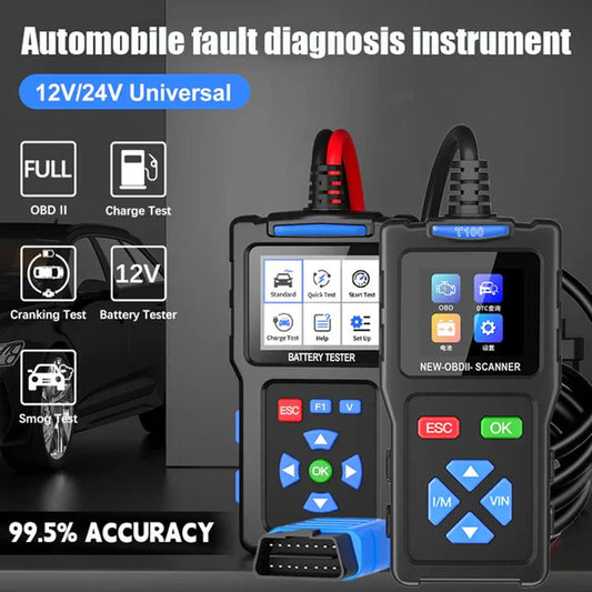 Instrument for bilfeildiagnose