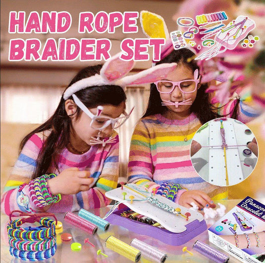 🔥Hot Sales🔥DIY håndtau flettesett