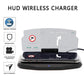 ⚡Siste dag 50 % RABATT 🚗DEN BESTE HEAD-UP-DISPLAYEN +🔋TRÅDLØS LADER