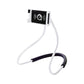 Justerbar telefonholder for nakken