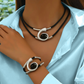 Vintage Boho Halskjede og Armbånd Sett