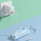 Multifunksjonell bærbar lader med kabel