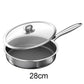 🔥Stort salg - 55 % rabatt!!! 🍳Premium non-stick panne med lokk