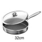 🔥Stort salg - 55 % rabatt!!! 🍳Premium non-stick panne med lokk