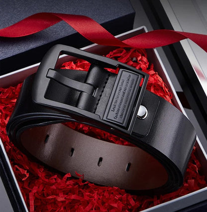🎁Salg: 50 % RABATT i en begrenset periode⏳Herrebelte i skinn for bedrifter