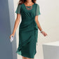 ⏰ Nå kun 50 % rabatt!💃Elegant ensfarget kjole – Smigrende passform, allsidig stil og komfort hele dagen 💖👗