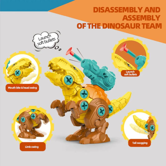 DIY dinosaur lekehval