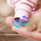 🐾 50 % rabatt! ✨ 2-i-1 LED-kloklipper og -sliper til kjæledyr – blad i rustfritt stål, sprutbeskyttelse og stillegående motor for hunder og katter 🐶
