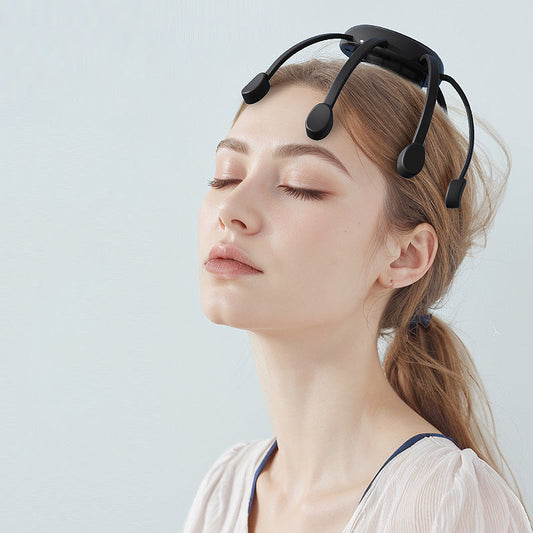 🐙 50 % rabatt nå! 💆‍♂️ Intelligent blekksprut-hodemassasje – Avslappende elting, flere moduser og bærbart design 🔋