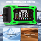 ⏳Tidsbegrenset spesial⏰12V 6A Smart bilbatterilader – Pulsreparasjonsteknologi, bilvedlikehold og desulfatering