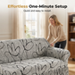 🎉 2026-tilbud — Over 44 000 solgt!🛋️ Sofatrekk med høy elastisitet – volangkant og full beskyttelse ✨