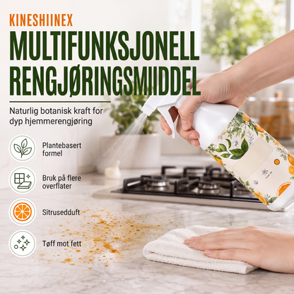🧴 Kjøp 2, få 1 gratis! 🏠 Kraftig universalrengjøringsspray – løser opp fett, fjerner flekker og frisker opp alle rom.