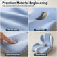 🪑 50% RABATT – Ergonomisk korsryggpute – memory foam – ryggradsjustering – trykkavlastning – hudvennlig melkesilke – universal – for kontor, bil og hjem