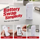 💥Kjøp 1, få 1 gratis💥🔋⚡Bærbar nødlader for mobiltelefoner – powerbank drevet av AA‑batterier med LED‑lommelykt🎁