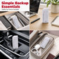 💥Kjøp 1, få 1 gratis💥🔋⚡Bærbar nødlader for mobiltelefoner – powerbank drevet av AA‑batterier med LED‑lommelykt🎁